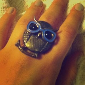 Nerdy Owl Ring