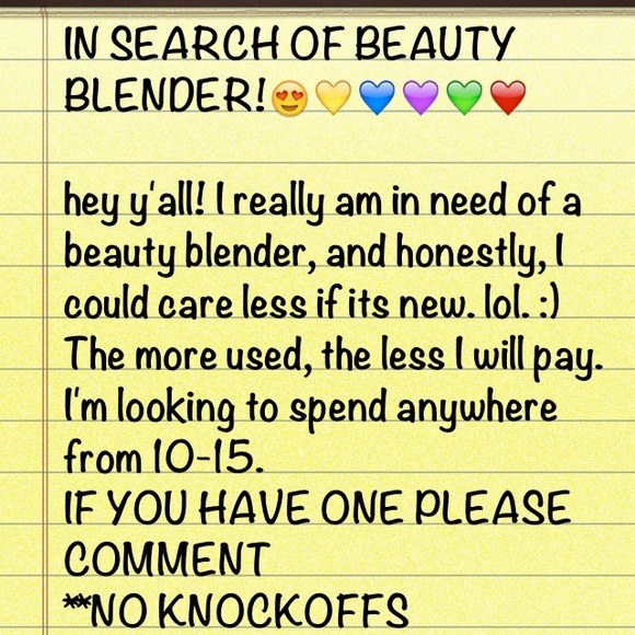 I am really in need of a beauty blender:)