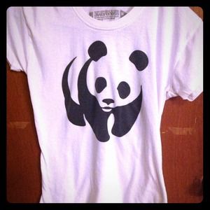 BW panda awareness shirt