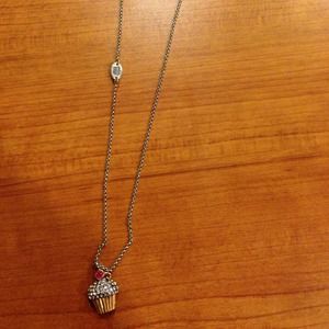 Juicy couture cupcake necklace
