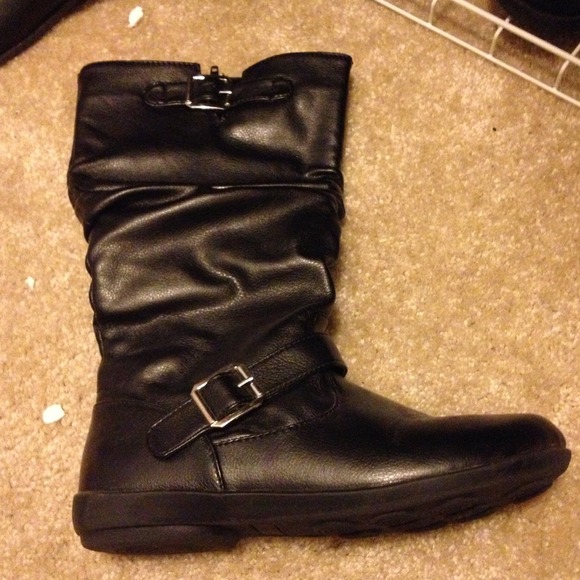 Black boots