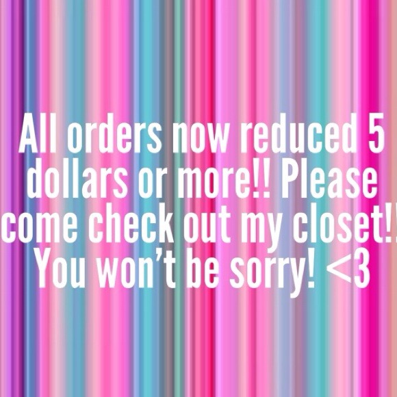 EVERYTHING REDUCED!!❤