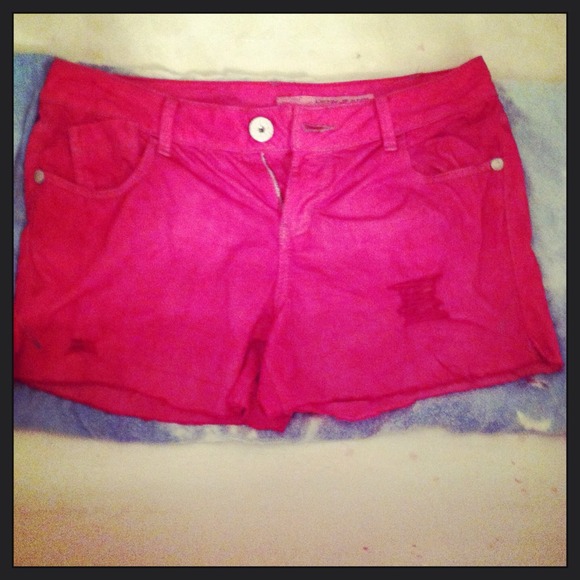 Distressed Dyed Shorts!!!