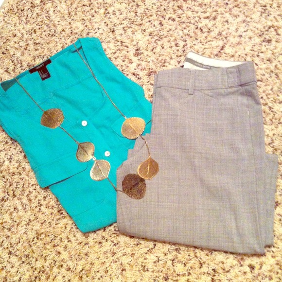*SOLD!!!!* Express Editor gray slacks