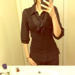 Beautiful black dressy top