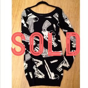 💕sold💕Betsey Johnson Vintage Pistol Dress