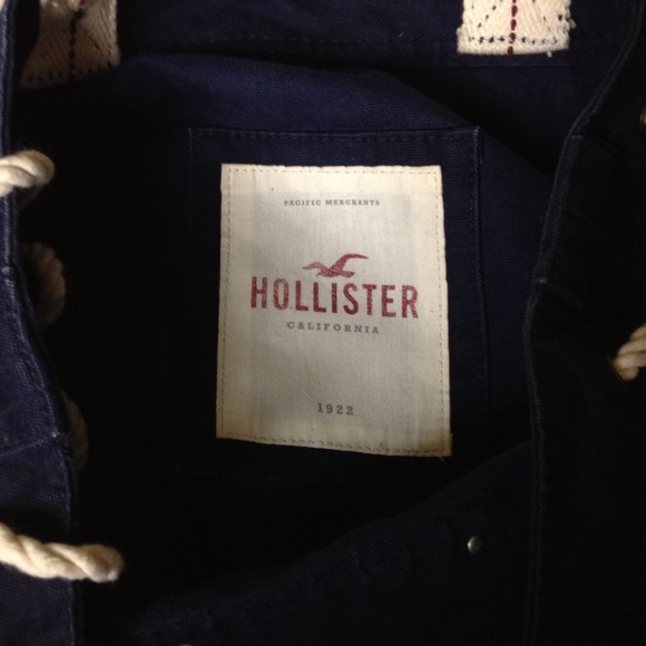 Dark Blue Hollister Tote. - Picture 1 of 2
