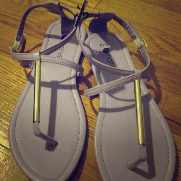 Lilac sandals