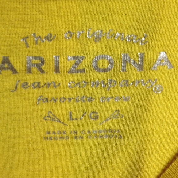 Women's Ling Sleeve Yellow T. - Picture 2 of 2