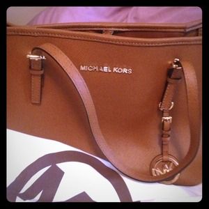 Michael Kors leather tote
