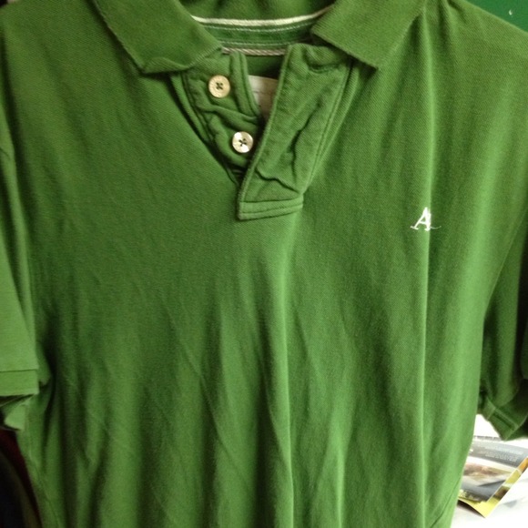 Men's green polo from Aero - Picture 2 of 2