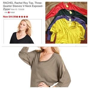 Rachel Roy Sample. Full production shirt.