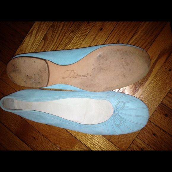 Bundled Beautiful Delman suede flats! - Picture 2 of 2