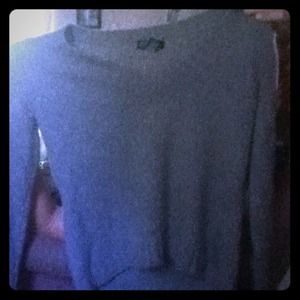 Newyork & company gray knit sweater