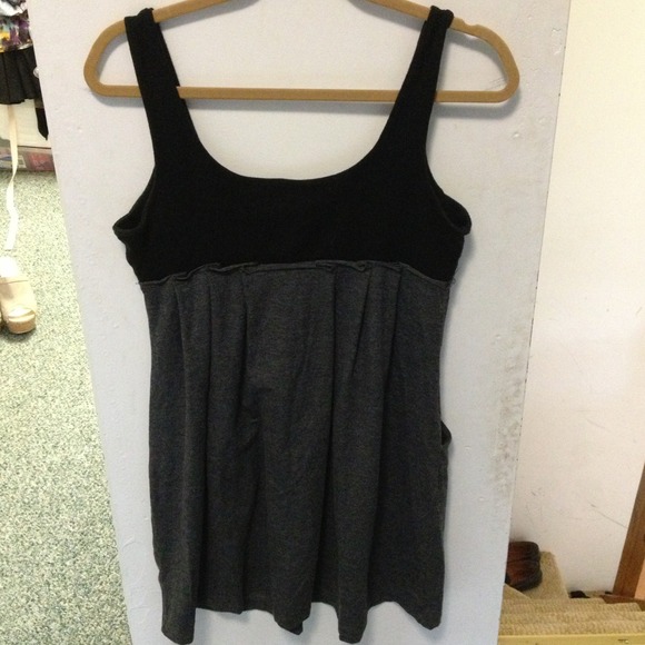 Black and Grey Mini Dress - Picture 3 of 3