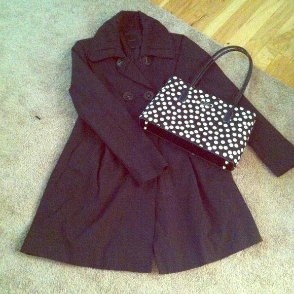 SOLD    Express rain pea coat SZ XS/S