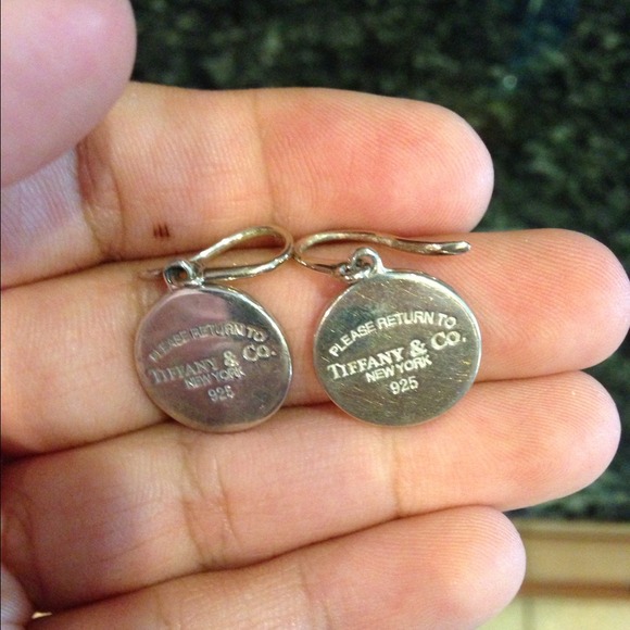 Authentic used Tiffany and co earrings