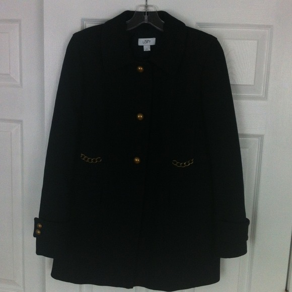 ***SOLD***Dark Navy Military type jacket