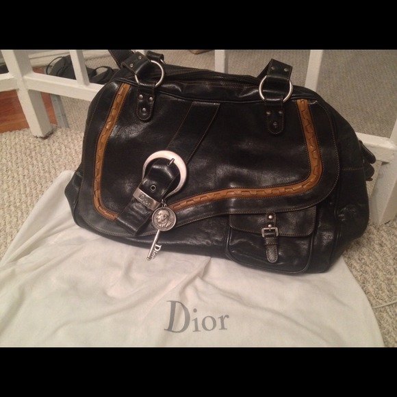 ***SOLD***Authentic Large DIOR Gaucho bag - Picture 2 of 4