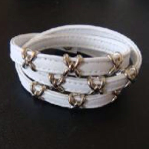 Vita Triple Combina Bracelet White w/ Sterling - Picture 1 of 1