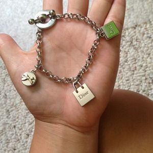 Dior charm bracelet