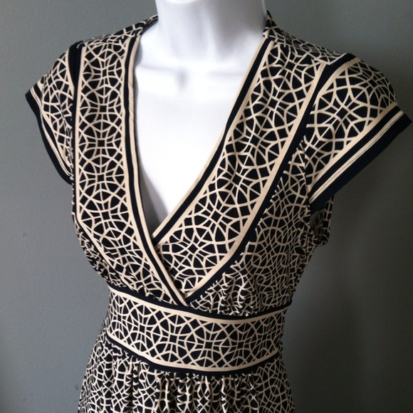 Mod print dress