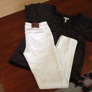 White jeans