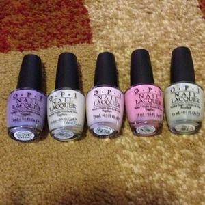 O.P.I. Nail Polish set