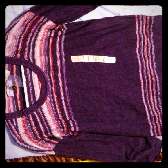 Purple sweater