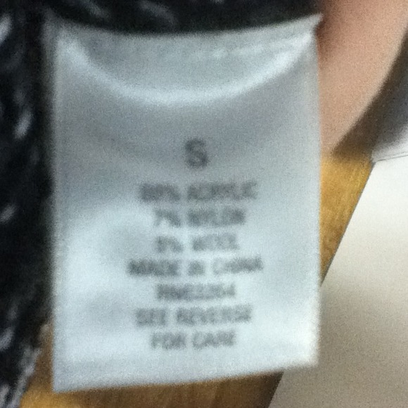 Black & White Sweater Dress NWOT!! - Picture 3 of 4