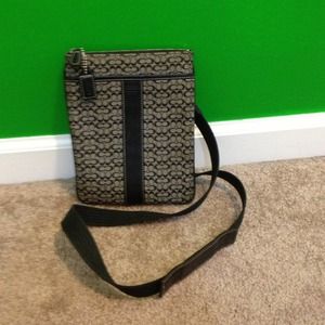 Authentic Coach cross body bag
