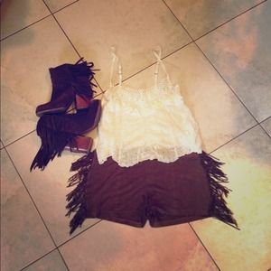 Free People white tank top