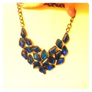 Beautiful blue necklace!