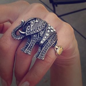 Lovely elephant ring!