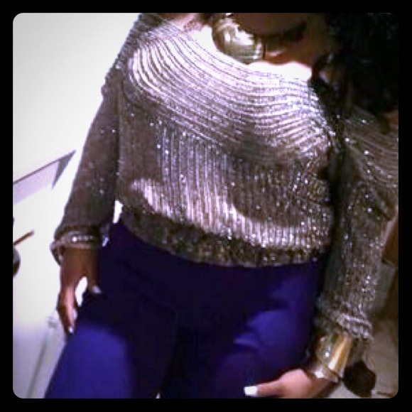 Parker Sequin Blouse