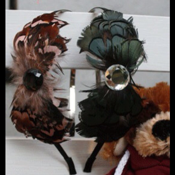Feather headband