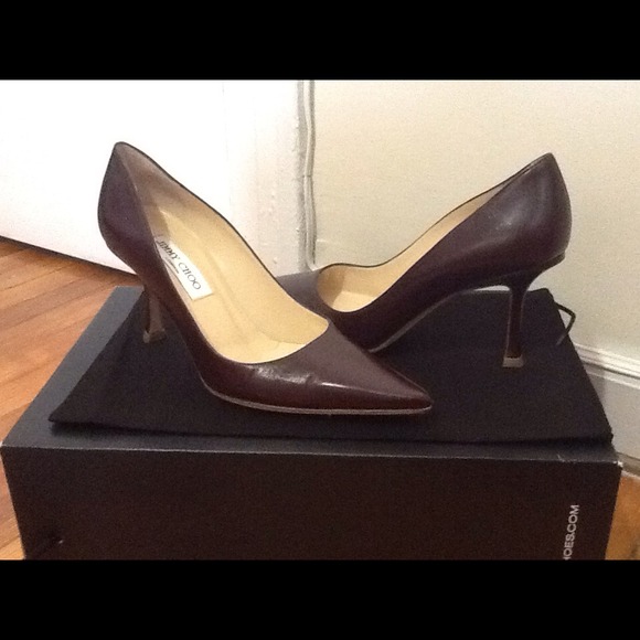 Dark brown jimmy choo