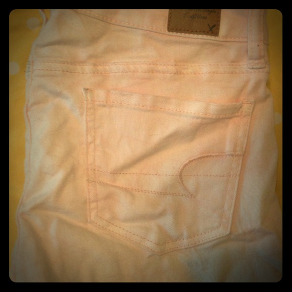 Limited edition slightly tinted pink pants