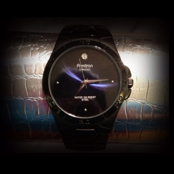 REDUCED• Men's Black Armitron Watch