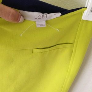 LOFT Skirts - 🎉HOST PICK🎉BRAND NEW❗ LOFT neon mini skirt. LOFT Skirts - 🎉HOST PICK🎉BRAND NEW❗ LOFT neon mini skirt.