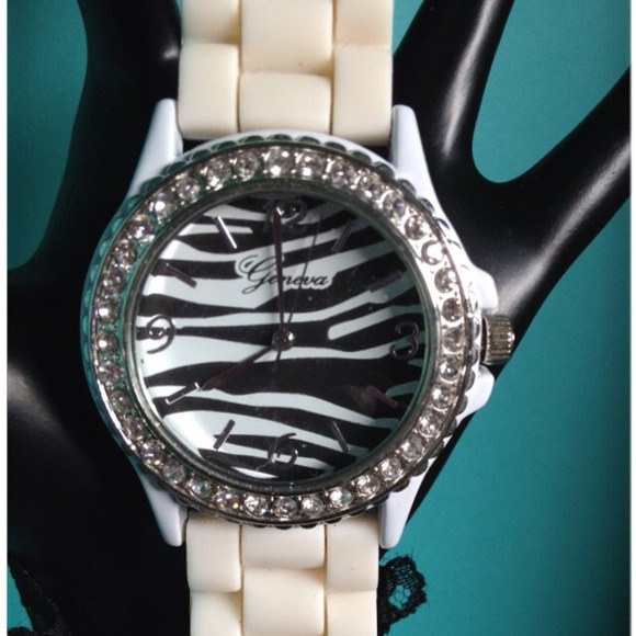 Geneva zebra watch