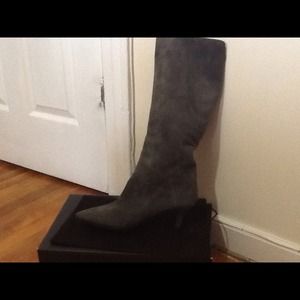 Grey prada boots....negotiable!