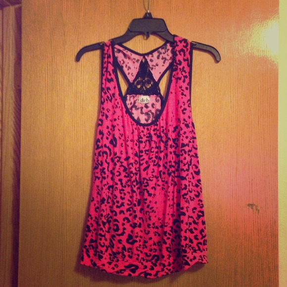 🔴TRADED🔴Pink cheetah shirt - Picture 1 of 1