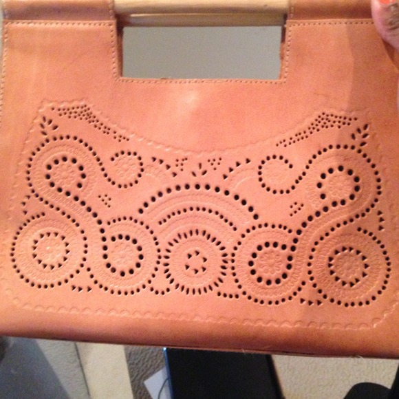 Hand summer clutch pretty color