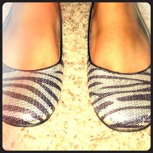 Zebra stripped flats!