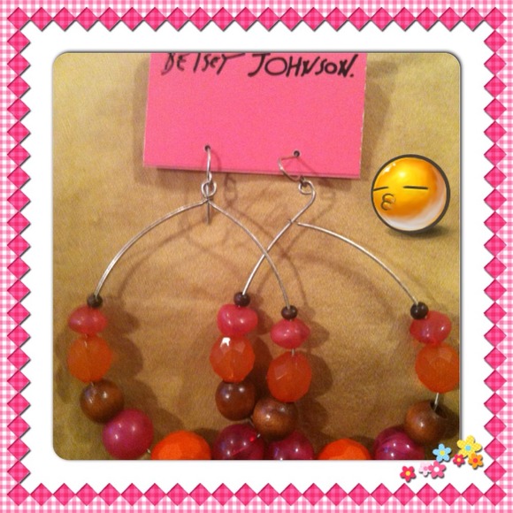 Betsy Johnson earrings!!! - Picture 1 of 1