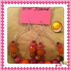 Betsy Johnson earrings!!!