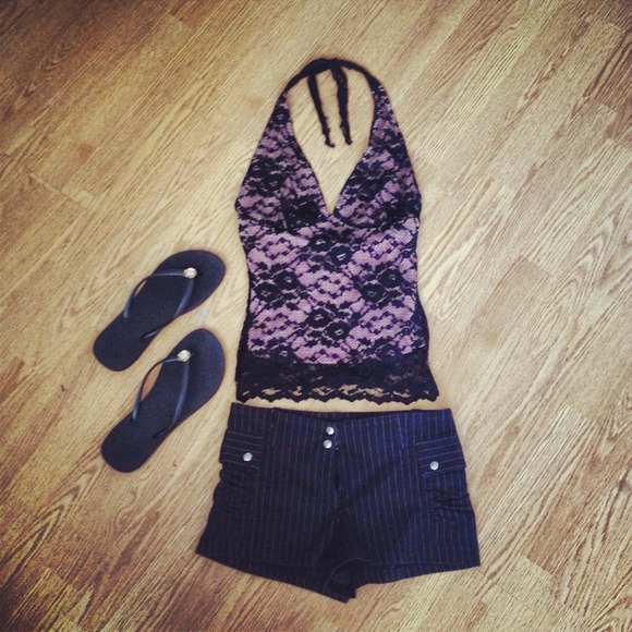 Bundle! Halter top and shorts