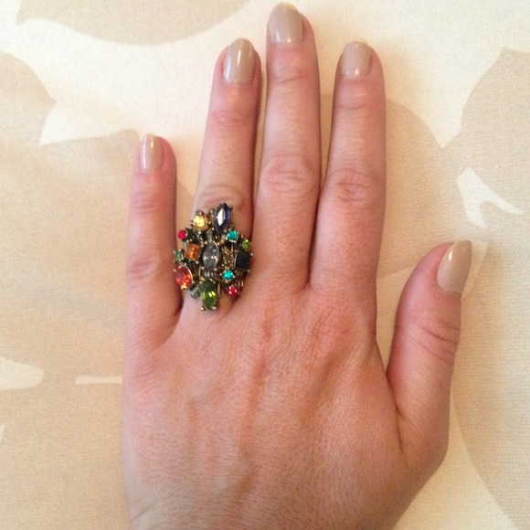 Multi colored ring - Picture 2 of 3