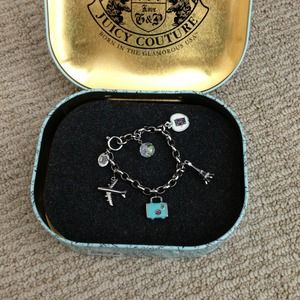 Juicy Couture Charm Travel-themed Bracelet